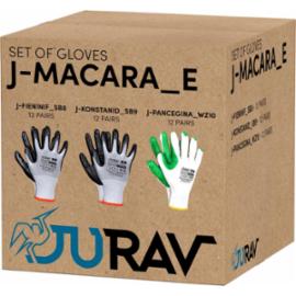 J-MACARA_E - Zestaw rękawic JURAV