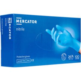 RMM-NITRILE - Rękawice nitrylowe w kolorze niebieskim - bezpudrowe - S-XL