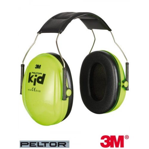 3M-PELTOR-KID - ochronniki słuchu dla dzieci 3M Peltor™ Kid - SNR=27 dB.