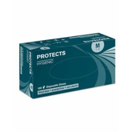 PROTECTS HYGIENIC VINYL - rękawice jednorazowe - powder free - niebieskie, Winyl - 2 kolory - 08-10