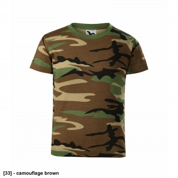 Camouflage 149 - ADLER - Koszulka dziecięca, 160 g/m², 100% bawełna, 3 kolory - 110 cm/4 lata-158 cm/12 lat