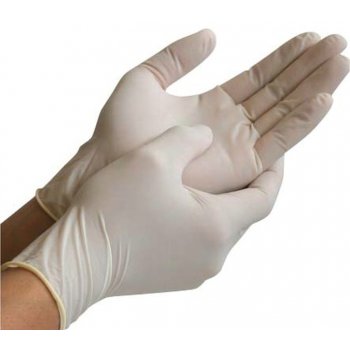 DELIKATO  - jednorazowe rękawice diagnostyczne z lateksu 100 szt. - S,M,L,XL.