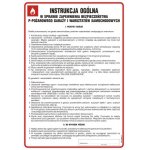 DB004 Instrukcja w sprawie zapewnienia bezpieczeństwa ppoż. garaży i warsztatów samochodowych