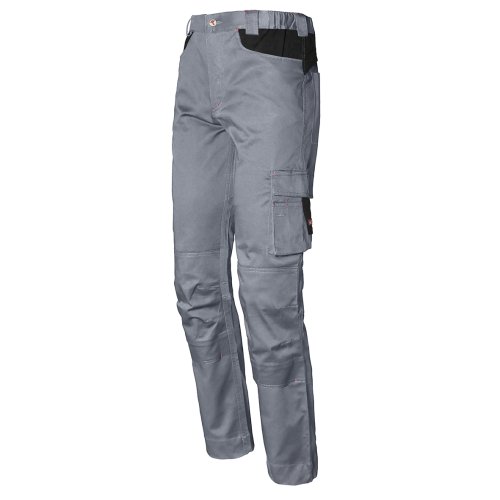 IS-8731 - Spodnie robocze STRETCH wyposażone  w nakolanniki ze wzmocnionego i wodoodpornego materiał, 97% bawełna - 3 kolory - XS-3XL