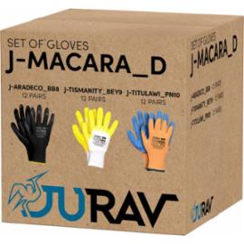 J-MACARA_D - Zestaw rękawic JURAV