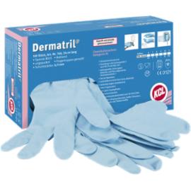 KCL-DERMA740 - Jednorazowe rękawice nitrylowe DERMATRILL 740.   - 6-11