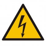 GD007 Ostrzeżenie przed porażeniem prądem elektrycznym 