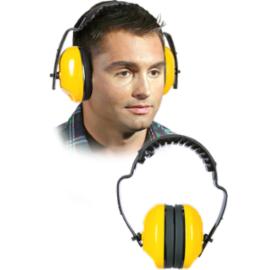 OSY - Ochronniki słuchu w żółtym kolorze z czarnymi dodatkami - S/M/L