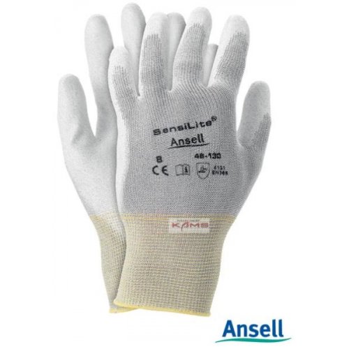 RASENSIL48-130 - nylonowe rękawice ochronne - 7,8,9,10.