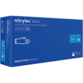 RMM-NITBASIC - Rękawice nitrylowe medyczne, bezpudrowe -nitrylex® basic - S-XL