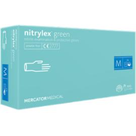 RMM-NITGREEN - Rękawice nitrylowe w kolorze miętowym - bezpudrowe, nitrylex® green - S-XL