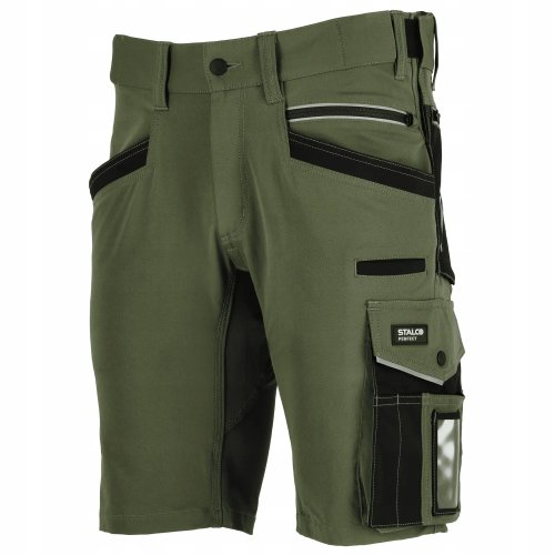 S-79300 - Stalco krótkie spodnie robocze Stretch Line - 2 kolory - 48-60