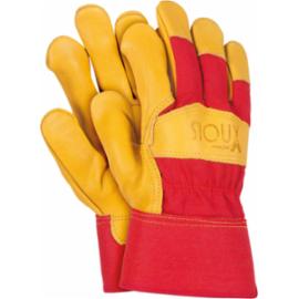 SIOUX-REDEO - Rękawice ochronne wzmacniane wysokiej jakości skórą bydlęcą - 10,5