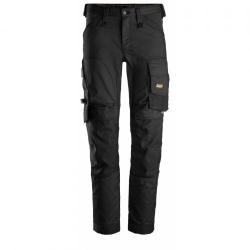 Snickers 6341 - spodnie robocze do pasa Stretch AllroundWork, elastyczne dopasowane nogawki CORDURA®, worki kieszeniowe, 8 kolorów - 44-64.
