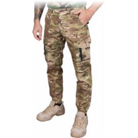 TG-RANT - Spodnie ochronne do pasa Tactical Guard tkanina rip-stop nogawki zakończone ściągaczem 6 kieszeni 65% poliester 35% bawełna 210-220g/m² - S-3XL