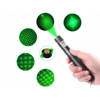 Wskaźnik laserowy punktowy w kolorze zielonym Verk Group 
