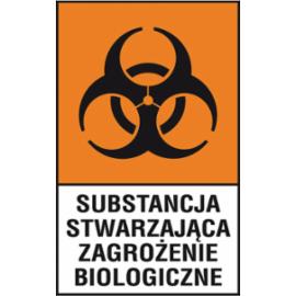 Z-130CH - Oznaczenia substancji chemicznych - kategoria niebezpieczne „Substancja stwarzająca zagrożenie biologiczne” - 200x300