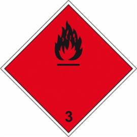 ZZ-T23 - Oznakowanie substancji niebezpiecznych w transporcie Materiał ciekłe zapalne - 300x300